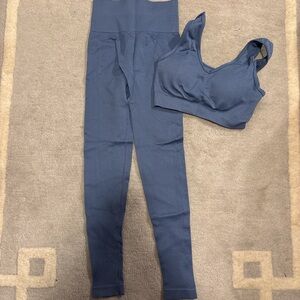 Women's Blue Activewear Set